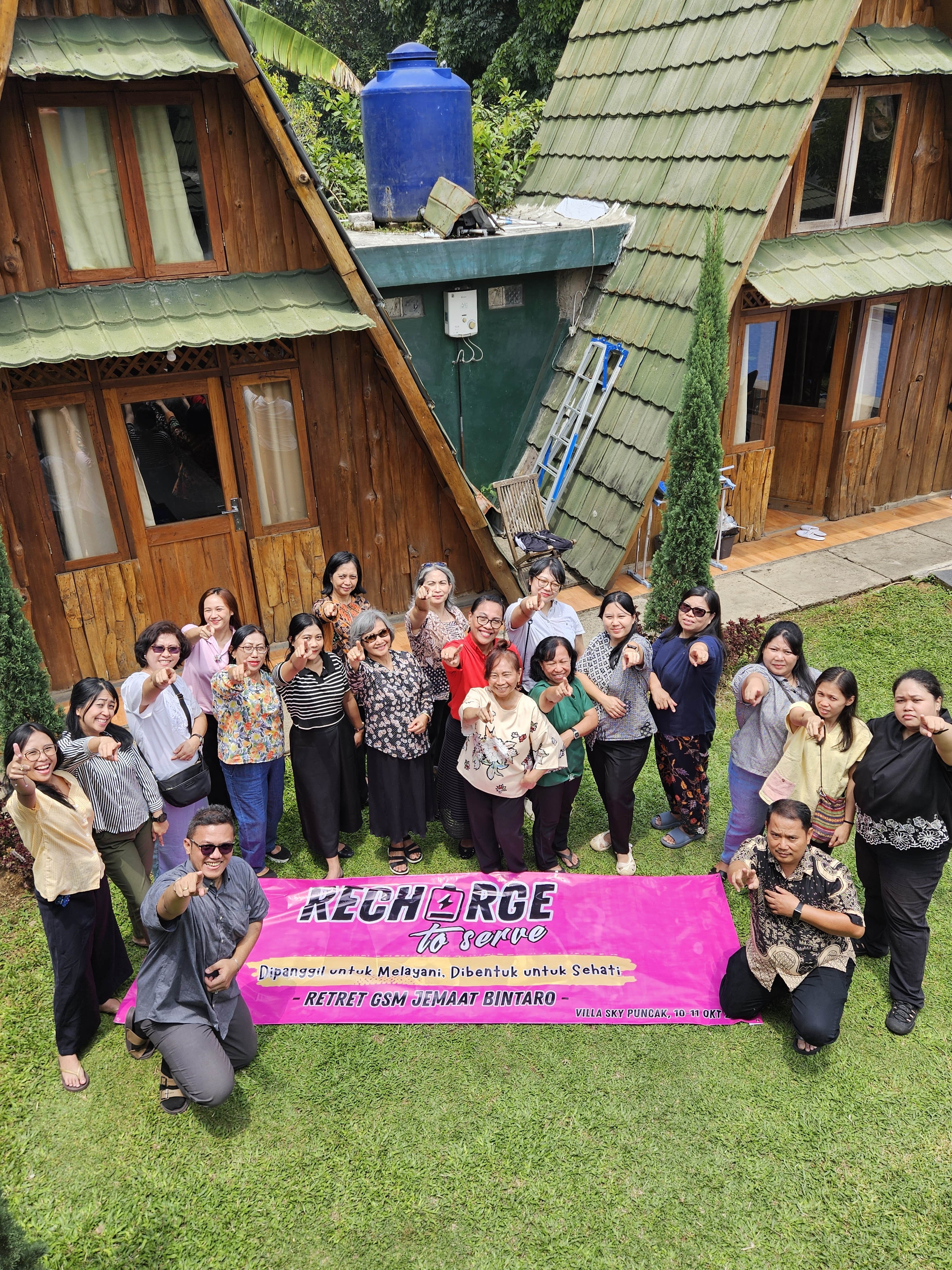 Retret GSM Jemaat Bintaro - Recharge to Serve